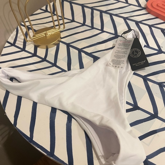 NWT Relleciga Mini Bikini Swim Bottom Low Waist, High Cut - Picture 2 of 4